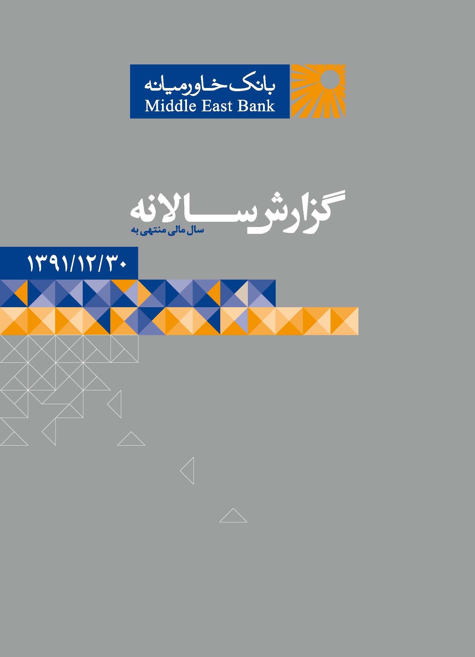 گزارش سالانه ۱۳۹۱
